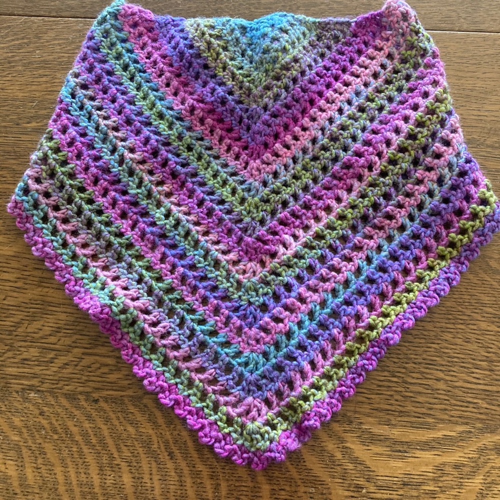 Handmade Crochet Shawl